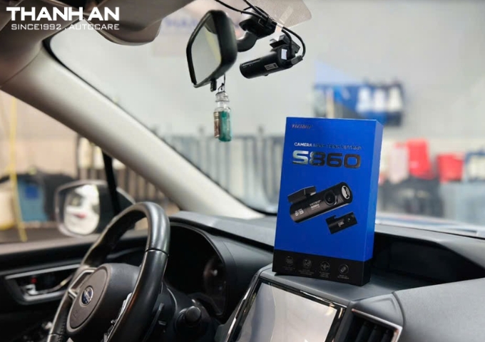 Camera hành trình Vietmap S860 trước sau ghi hình 2K sắc nét
